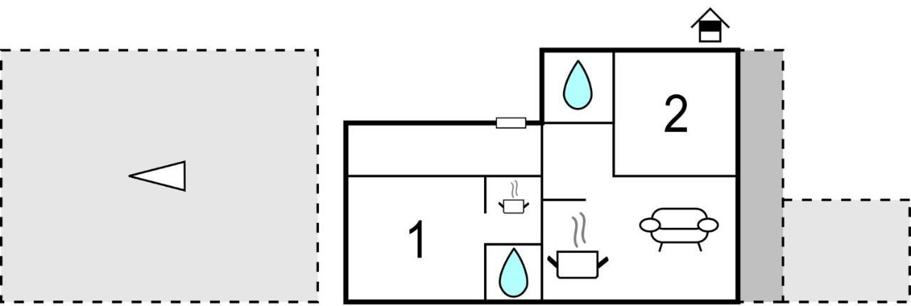 2 Bedroom Stunning Apartment In Макарська Екстер'єр фото